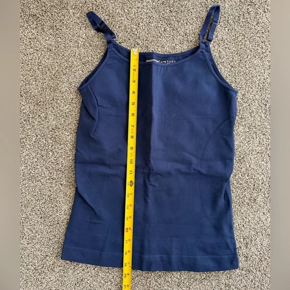 Set of 2 Shapermint Essentials All Day Camis - Navy and Black Compression Tanks - Picture 3 of 7